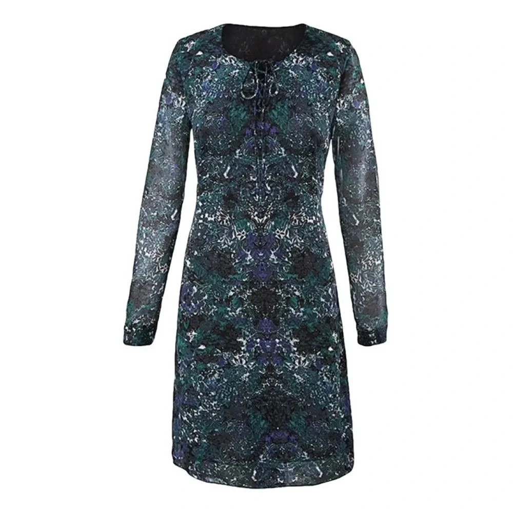 CAbi Style 3339 Noel Eternity Shift Dress Women’s Small